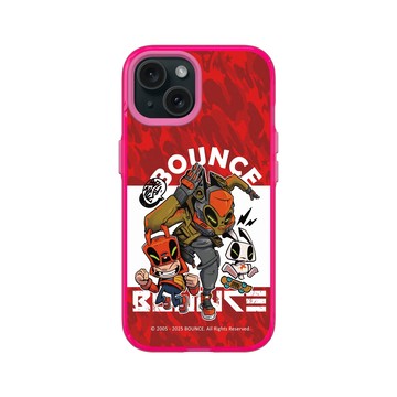 iPhone 15 Clear 粉漾桃 - BOUNCE - Bounce Universe