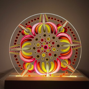 Mandala 手繪曼陀羅夜燈
