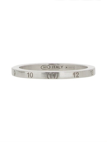 Maison Margiela Anello Con Numeric Signature Unisex