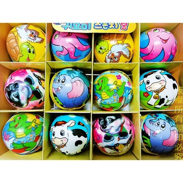 卡通動物球 6款 PU球 7.5公分 發泡球 PU發泡球 復健球 玩具球 安全球 紓壓球 泡綿球 軟球