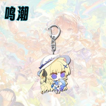 破盤下殺🌹菲比啾比掛件壓克力吊飾 娃娃掛件 鳴潮周邊 冰箱貼 情侶鑰匙扣 可愛發聲玩偶 抽象毛絨包掛 生日交換禮物鳴潮