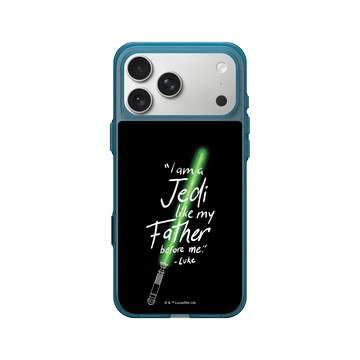 iPhone 17 Pro Max Clear (相機按鈕) 夜幕藍 - 迪士尼-星際大戰 Star Wars - 絕地武士-光劍系列