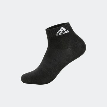 ADIDAS 襪子 黑色 薄底 腳踝襪 短襪 IC1278