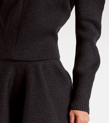 Alaïa Heart wool-blend sweater