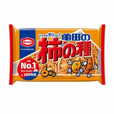 亀田製菓 亀田の柿の種 ６袋詰 管理番号171810