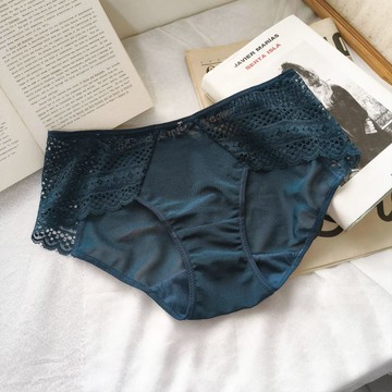 【加購】內褲 Diva天后 性感微透膚中腰款(FREE-2XL/奶黃、水鴨藍)