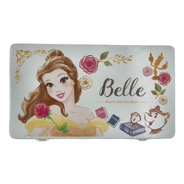 收納王妃 迪士尼公主口罩收納盒 104 x 84 x 15mm  貝兒  1個