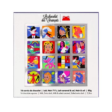 CupiCho 丘彼巧-法國浪漫插畫綜合巧克力禮盒_廠商直送