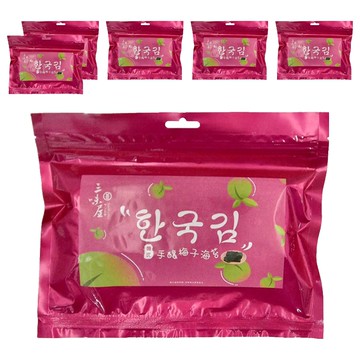 三味屋 韓式岩燒梅子海苔  40g  6包