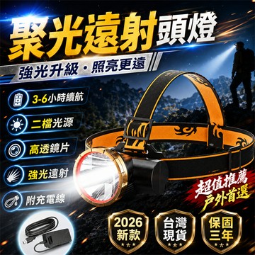 三年保固🛒遠射高亮頭燈 輕量頭燈 頭燈 釣魚頭燈 跑步頭燈 露營頭燈 LED頭燈 充電式頭燈 工作頭燈 強光遠射頭燈