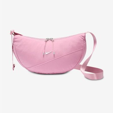 NIKE NK AURA CRESCENT CROSSBODY 女 男 半月包 側背包 肩背包 弧形 粉色-HQ4370699