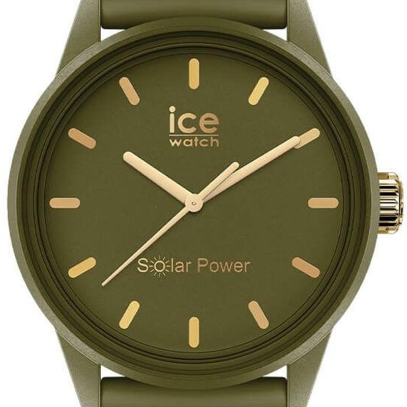 ice watch アイスウォッチ solar power ソーラーパワー カーキ