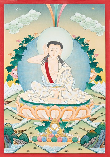 喜馬拉雅米拉列巴唐卡藝術   靈性圖像