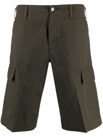 Carhartt WIP - regular-fit cargo shorts - men - Cotton/Cotton/Polyester - 34 - Green