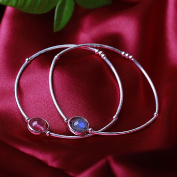 星球琉璃草莓晶灰月光石手鏈女夏ins女生閨蜜簡約年新款手飾