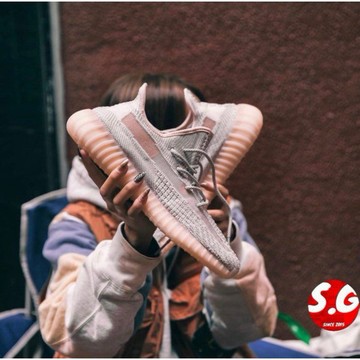 S.G ADIDAS YEEZY BOOST 350 V2 SYNTH 裸粉 粉膚色 粉天使 鞋帶反光 FV5578