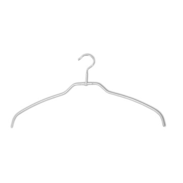 德國MAWA 時尚簡約止滑無痕衣架42cm(銀色/32入)