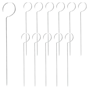 PEDRINI Gadget燒烤串叉10cm  12個  銀色