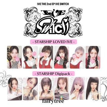 仙女樹🌟 現貨 IVE ' IVE SWITCH ' 2ND 單曲二輯 星船DG/LOVED版特典