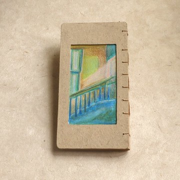 手工書/手工繪畫筆記本/手工裝訂/日記本