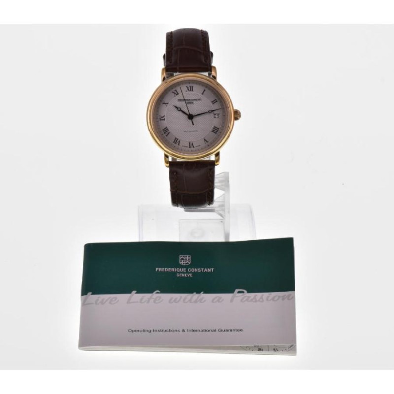 ☆良品【FREDERIQUE CONSTANT】フレデリック・コンスタント クラシック FC300/310X35/36 自動巻き メンズ  R#99549 | LINEブランドカタログ