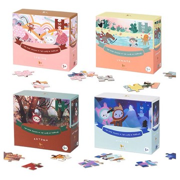 Fabelab~拼圖(50片組) 款式可選