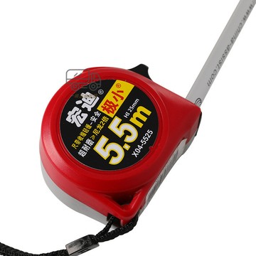 【天天】新款極小捲尺盒尺拉尺高耐磨高精準木工宏迪鋼捲尺加厚耐用正品