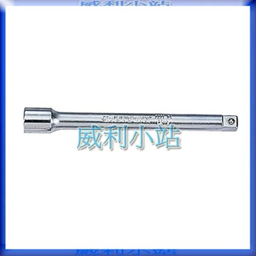 【威利小站】 KING TONY 2221 1/4"DR. 加長型接杆 二分 2分頭接桿  套筒延長接桿 加長接柑