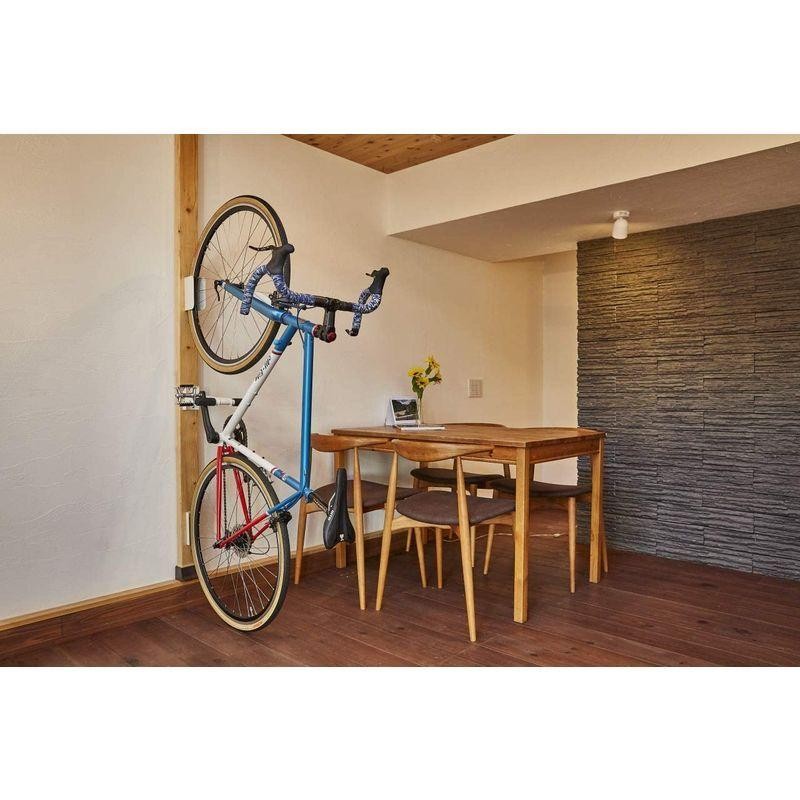 サイクルロッカー(CycleLocker) 壁掛け縦置き自転車スタンドハンガー