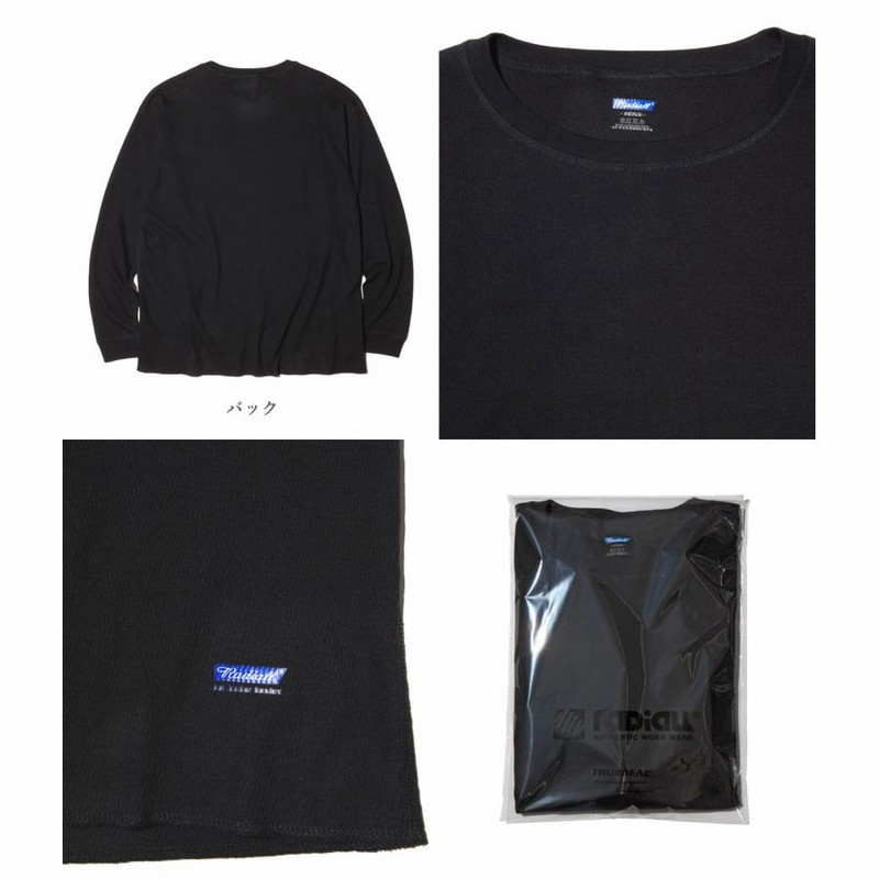 RADIALL (ラディアル) Mil THERMAL CREW NECK T-SHIRT L/S