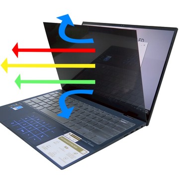 【Ezstick】ASUS ZenBook S 13 Flip OLED UP5302 筆電 抗藍光 防眩光 防窺片