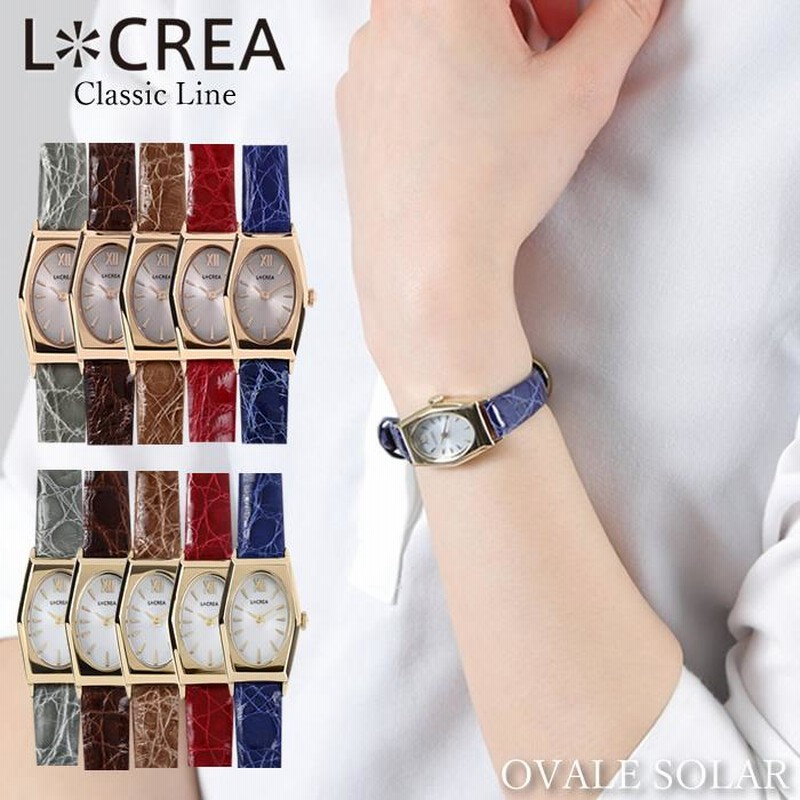 LCREA　ソーラー　日本製　白蝶貝　本リザード革ベルト（黒） 楽天市場】LCREA ルクレア ソーラー 腕時計 日本製 レディース