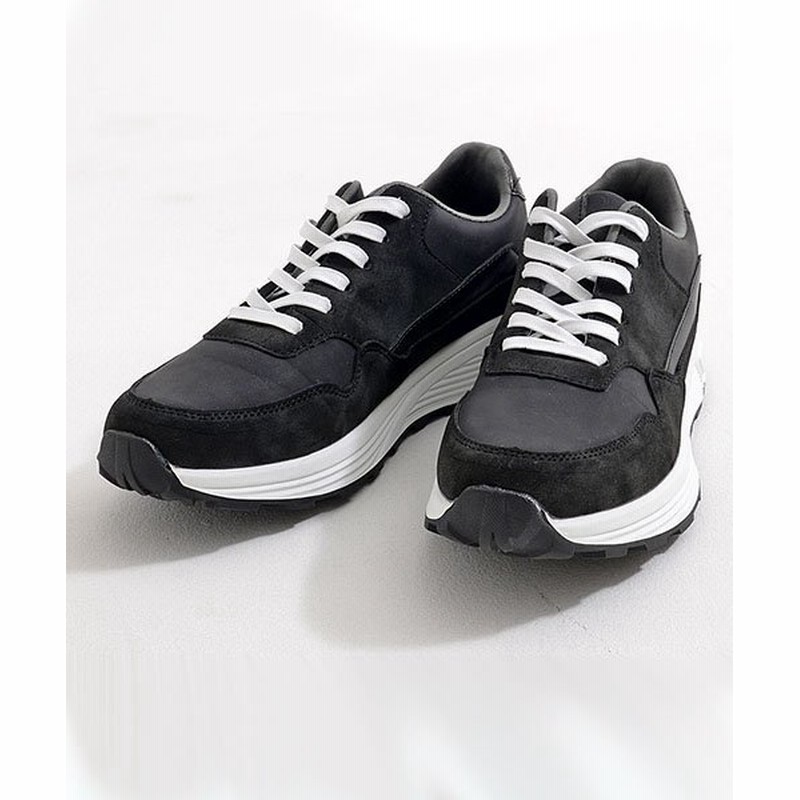 Sb Select エスビーセレクト Sb Select デザインソールレースアップスニーカー スニーカー メンズ 白 黒 靴 シューズ おしゃれ カジュアル ストリート 蛍光色 B メンズ ブラック 通販 Lineポイント最大get Lineショッピング