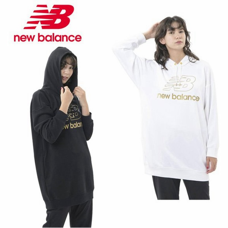 ニューバランス スウェット ワンピース レディース スウェットフーディドレス Wd New Balance 通販 Lineポイント最大get Lineショッピング