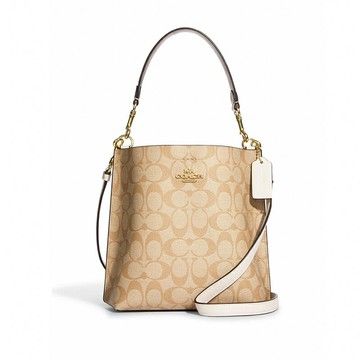 COACH Mollie小號經典logo手提單肩斜跨斜背包  CA582(預購+現貨)  ~【 菲尼斯 國際精品 ★ 疊加現抵$1618 】 女神手袋