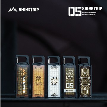 ShineTrip 山趣 05系 戰術掛扣徽章燈 鑰匙燈 露營燈 D扣燈 氛圍燈 磁吸警示燈 掛扣背包燈 露營警示燈
