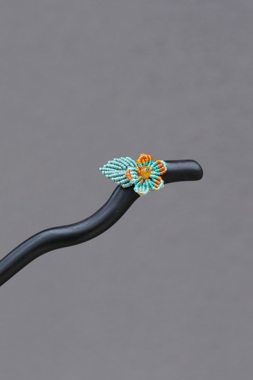 壹染指原創 | 枯木逢春 髮簪 | 紫光檀 木簪 編繩 | 古風 中式