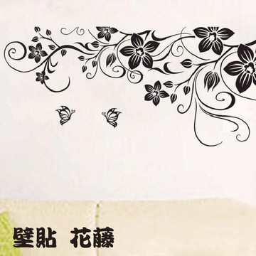 創意可移動壁貼 牆貼 背景貼 壁貼樹 時尚組合壁貼 花藤