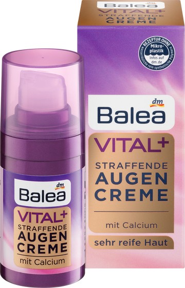 德國 Dm Balea 芭樂雅 舒緩緊緻眼霜 15ml  保養 熟齡 附發票｜滿額領券最高現折$200⚡保養 美妝 品牌香氛 【心心哈德】