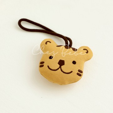 韓國Chezbebe｜奶黃小虎娃娃姓名吊牌