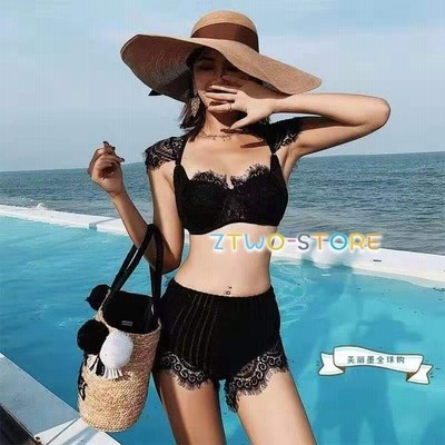 水着 レディース ビキニ 体型カバー 2点セット セバレート タンキニ レース ショートパンツ ママ水着 女性 ビーチ 大きいサイズ 着痩せ 温泉 海水浴 通販 Lineポイント最大get Lineショッピング