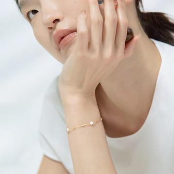 Classic｜14K合金古典雕花珍珠手鍊