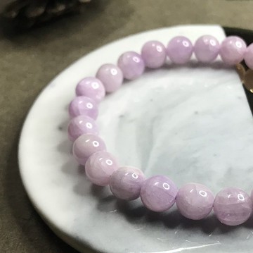 水晶皇后 I 紫鋰輝Kunzite I 手鏈 I 情人節 I 生日禮物