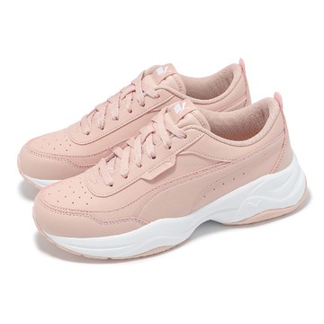 休閒鞋 Cilia Mode 女鞋 粉紅 白 皮革 厚底 增高 老爹鞋 37112527