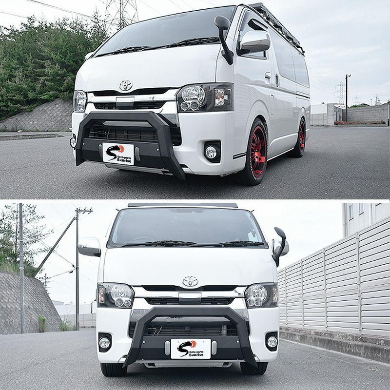 ハイエース グリルガード バンパーガード | sindimoveis-sc.org.br