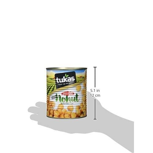 Tukasひよこ豆の水煮800g Tukas Boiled Chickpeas (Can) 800 gr