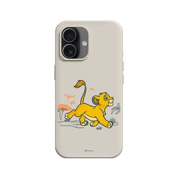 iPhone 17 SolidX 貝殼灰 - Disney - Lion King 迪士尼-獅子王 - 辛巴成長中