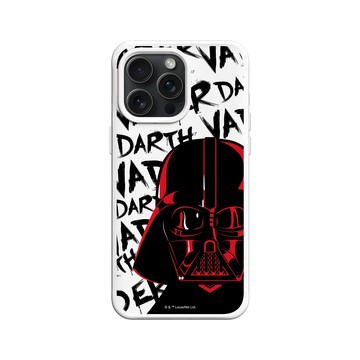 iPhone 15 Pro Max SolidX 白 - 迪士尼-星際大戰 Star Wars - 星際大戰 – 達斯·維達圖案