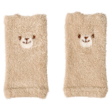 akachan honpo - 蓬鬆腳套-動物-淺卡其色 (70～95cm)