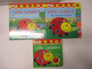 【書寶二手書T5／少年童書_CMU】Little Labybird-尋找好朋友_小小指頭的探險等_3本合售